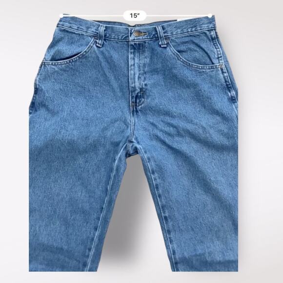 Rustler Straight Leg Casual Jeans Mens 32x30 Blue‎ Streetwear - Picture 6 of 8